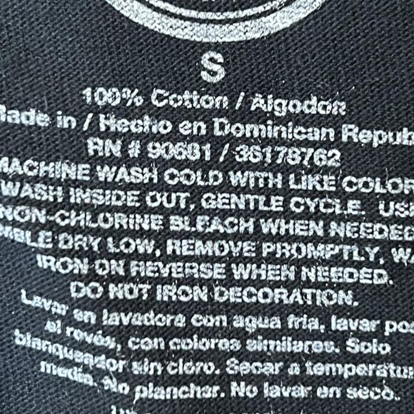 DXM Shirt Women's Small Black White Tiger Graphic Tee T-Shirt It's About The Art - Picture 4 of 8